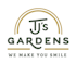 Logo for the brand TJ's Gardens